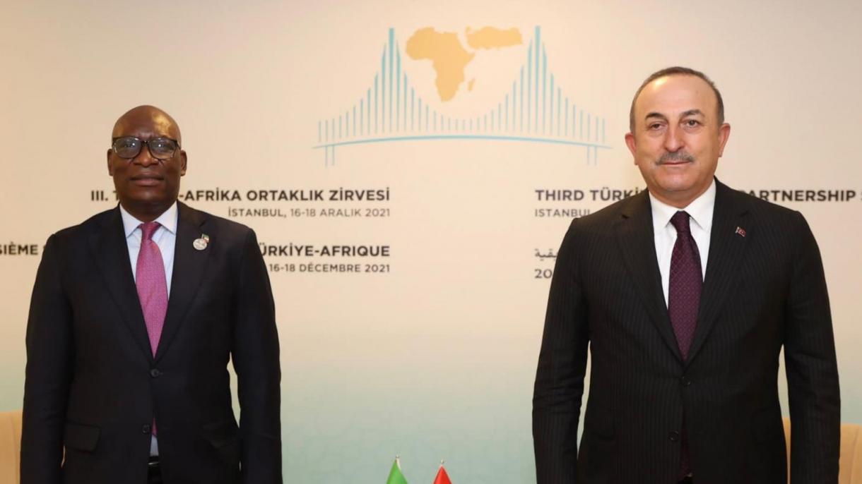 Il ministro Cavusoglu incontra alcuni ministri dei paesi africani