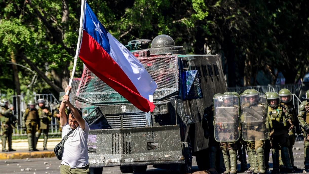 Cruz Roja chilena eleva a más de 2.500 el número de heridos por las protestas