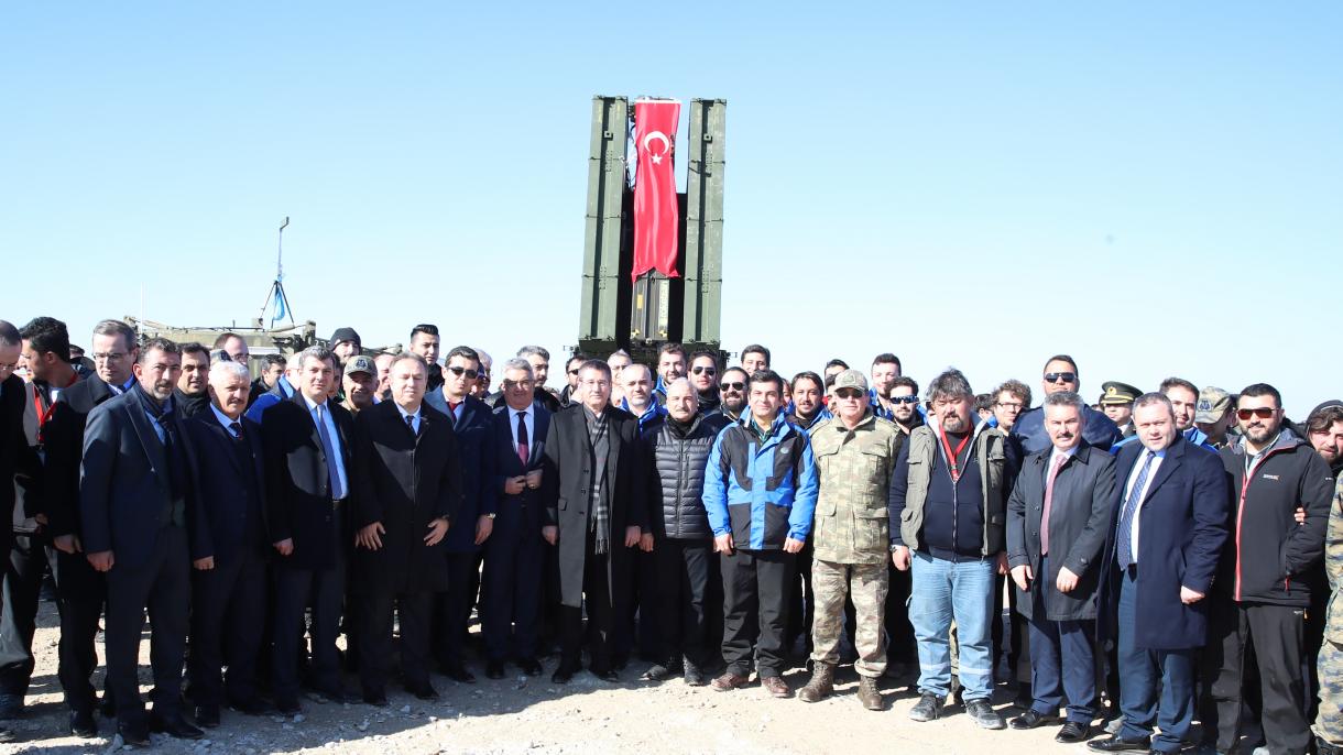 آزمایش موفقیت‌آمیز موشک حصار-آ در ترکیه
