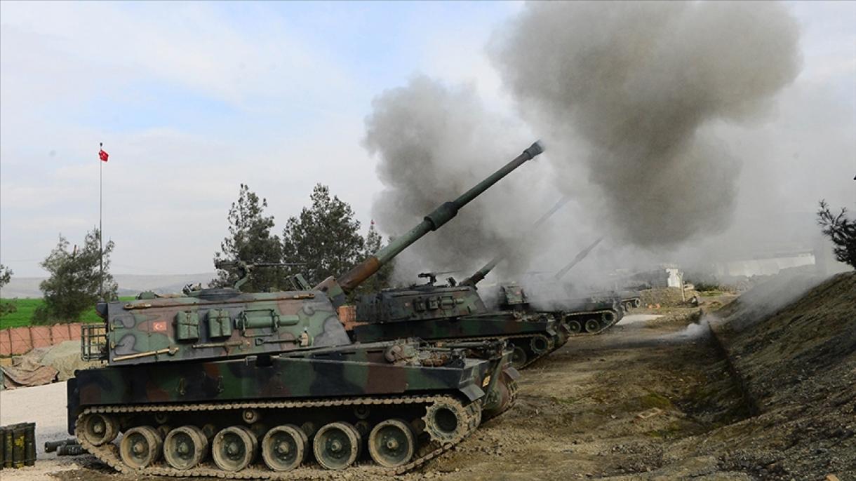 A Török Fegyveres Erők választ ad a PKK/YPG támadásaira