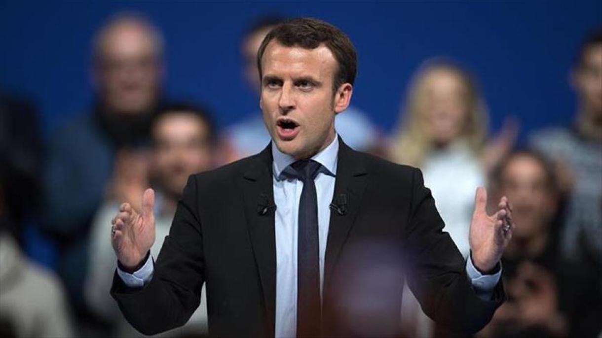 法国无党派总统候选人马克龙被指控犯有"偏袒"罪