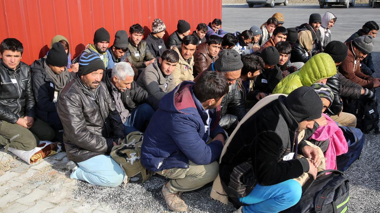 92 مهاجر غیر قانونی در قارص ترکیه دستگیر شدند