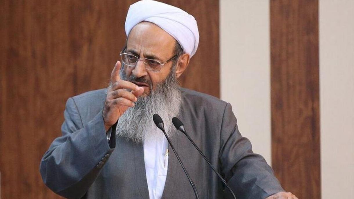 واکنش امام جمعه اهل سنت زاهدان به درگیری روز گذشته در سراوان ایران