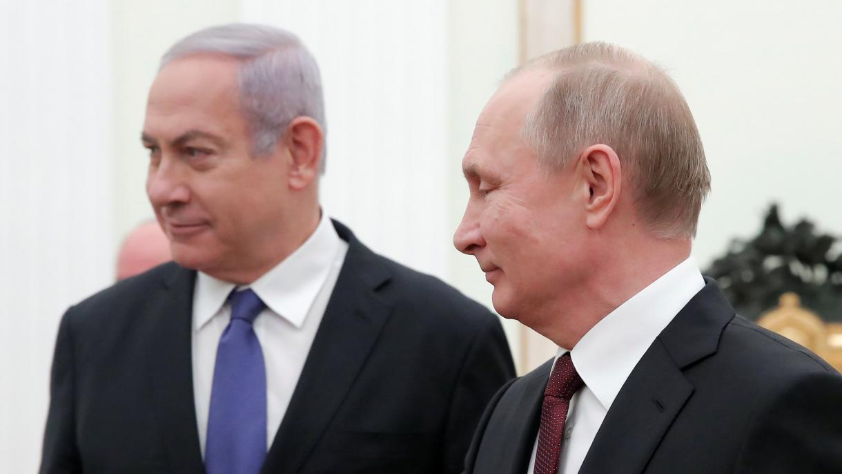 Putin häm Netanyahu Süriyä mäs’äläsen söyläşte