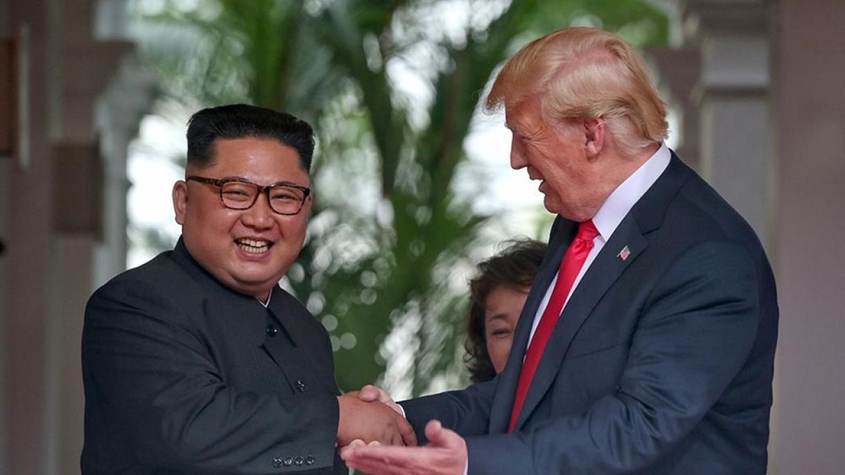 ترامپ : من و رهبر کره شمالی عاشق هم شدیم
