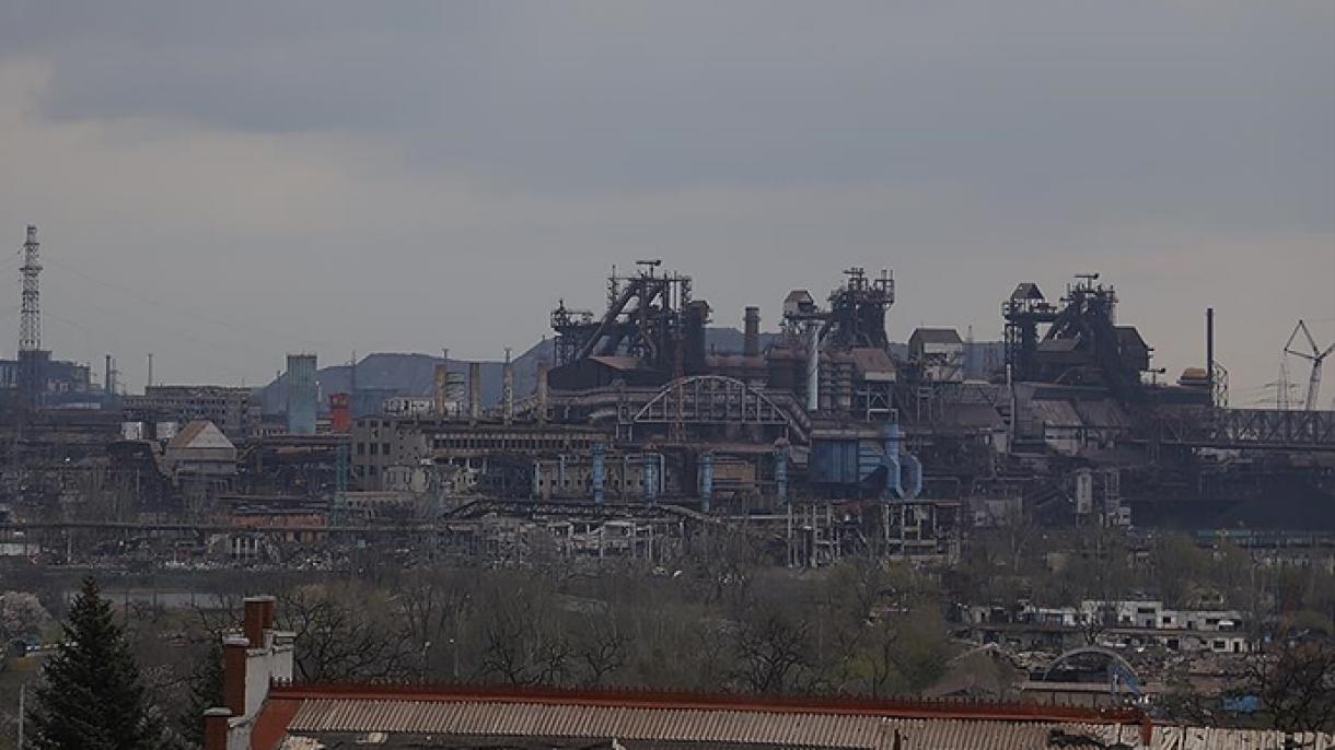 برقراری آتش‌بس سه روزه در منطقه کارخانه فولاد آزوف‌استال