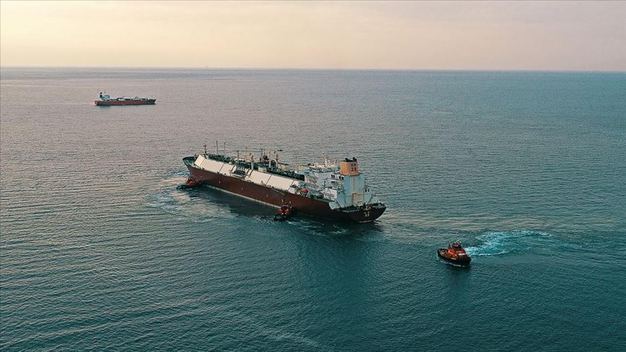 دیو ہیکل LNG ٹینکر Q-FLEX قطر سےترکی پہنچ گیا