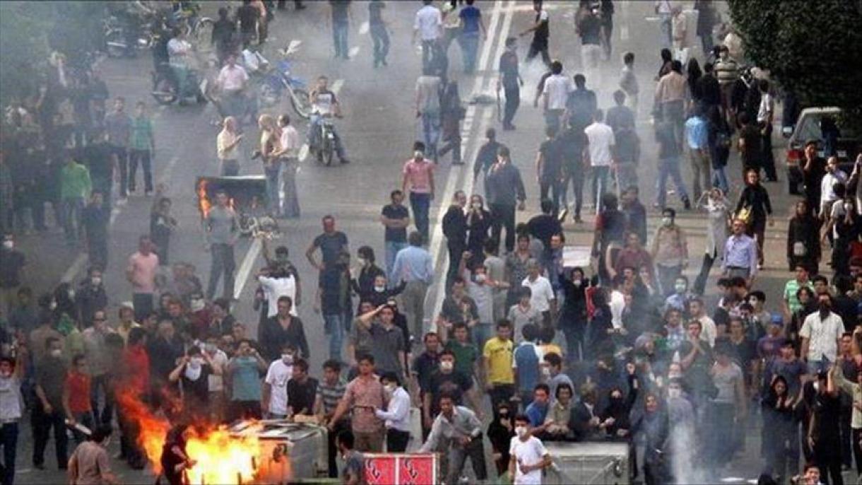درگیری بین معترضین با با ماموران انتظامی در خرمشهر