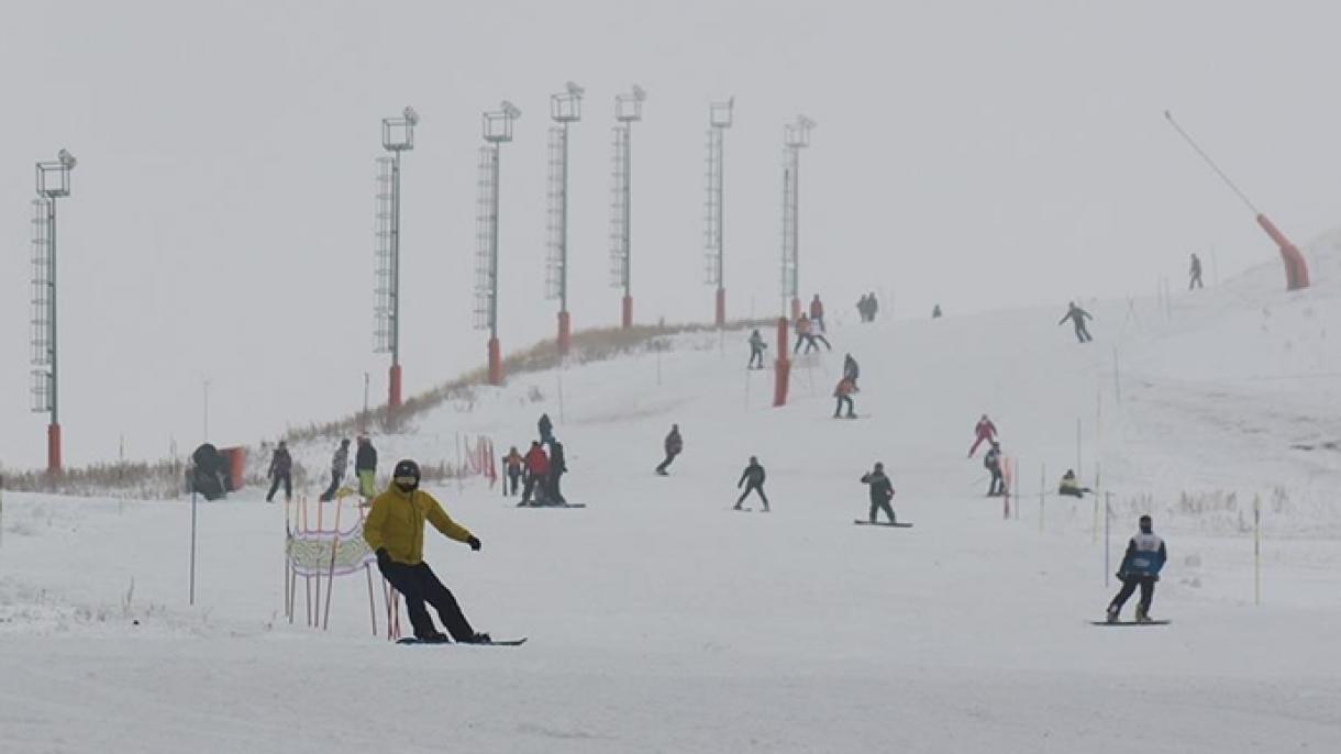 Паландөкенде лыжа сезону ачылды