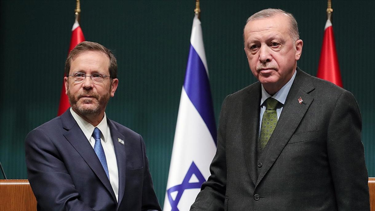 Erdoğan ha parlato al telefon con il presidente di Israele Isaac Herzog