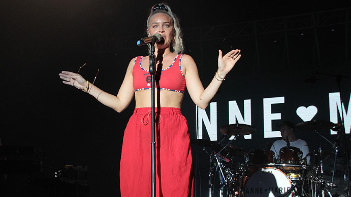 Anne -Marie a susținut un concert la Antalya