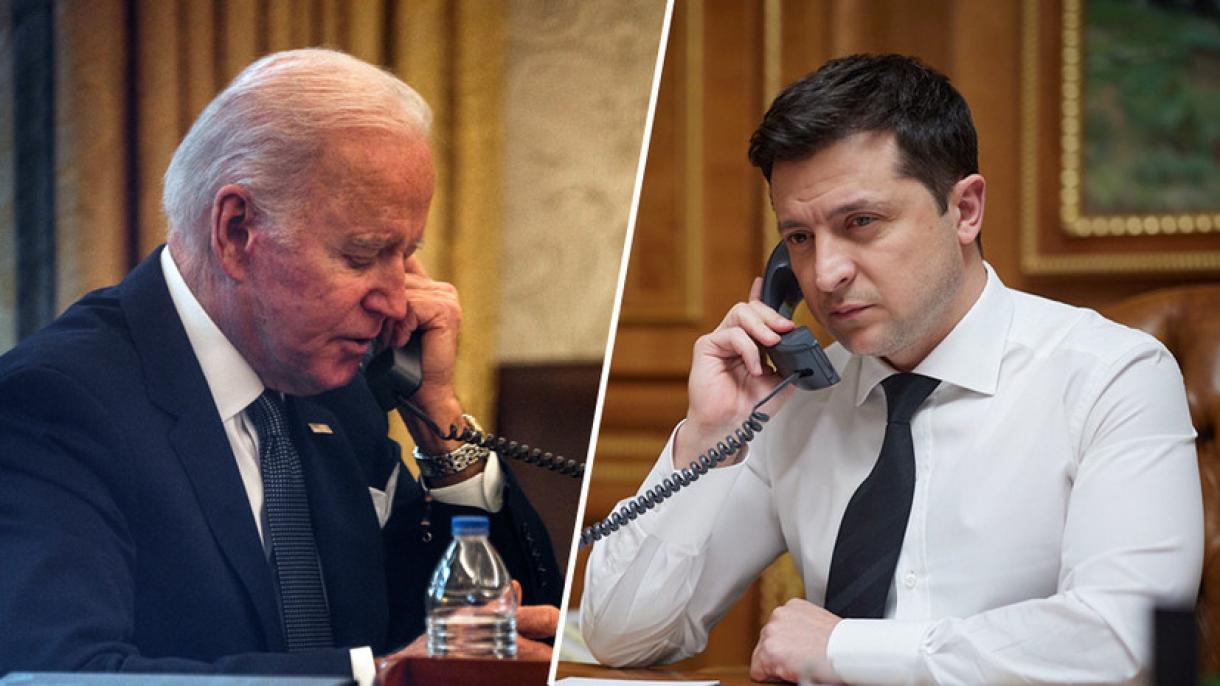Biden a vorbit la telefon cu Zelenski