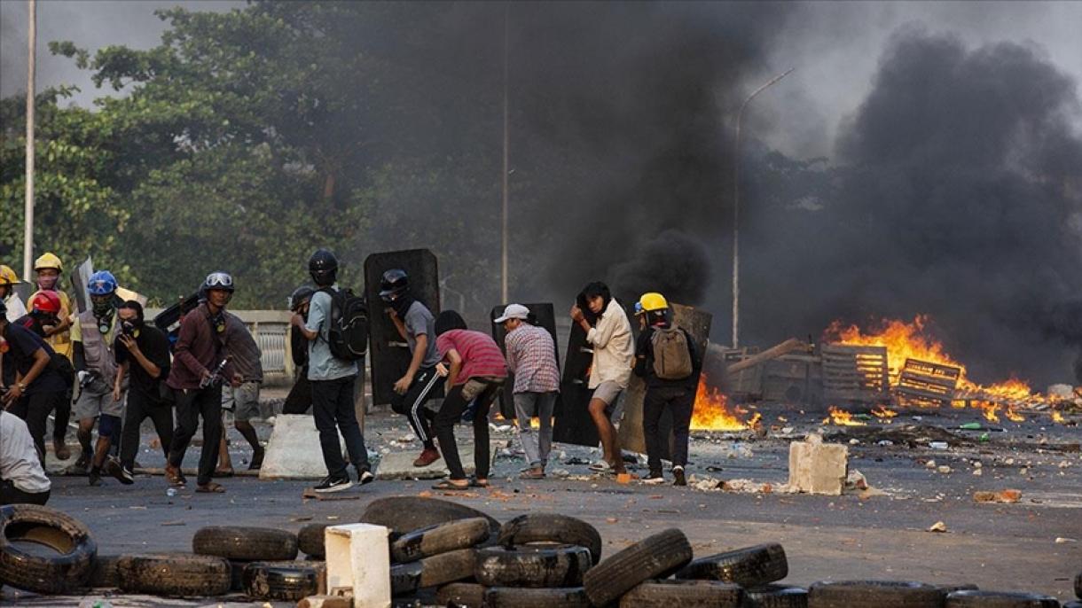 Hay muertos en la intervención militar de las fuerzas de seguridad en Myanmar