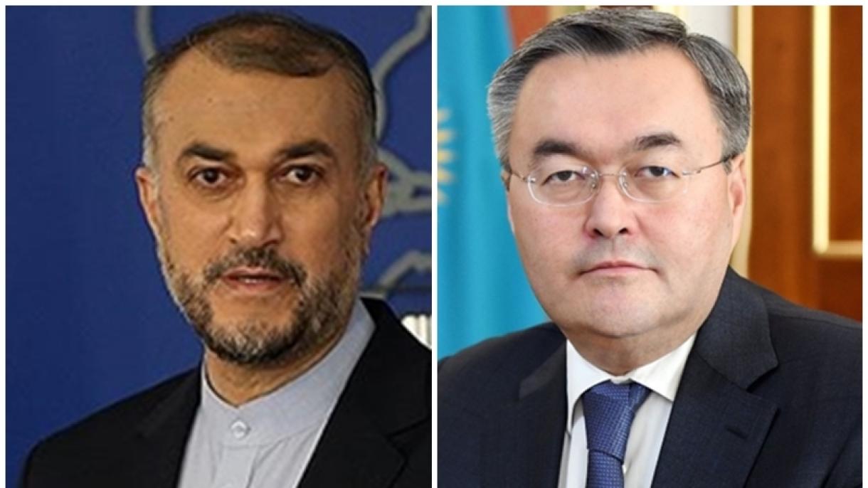 ایرا ن- قزاقستان تشقی ایشلر وزیرلری اوزارا سوزلشوو اوتکزدی