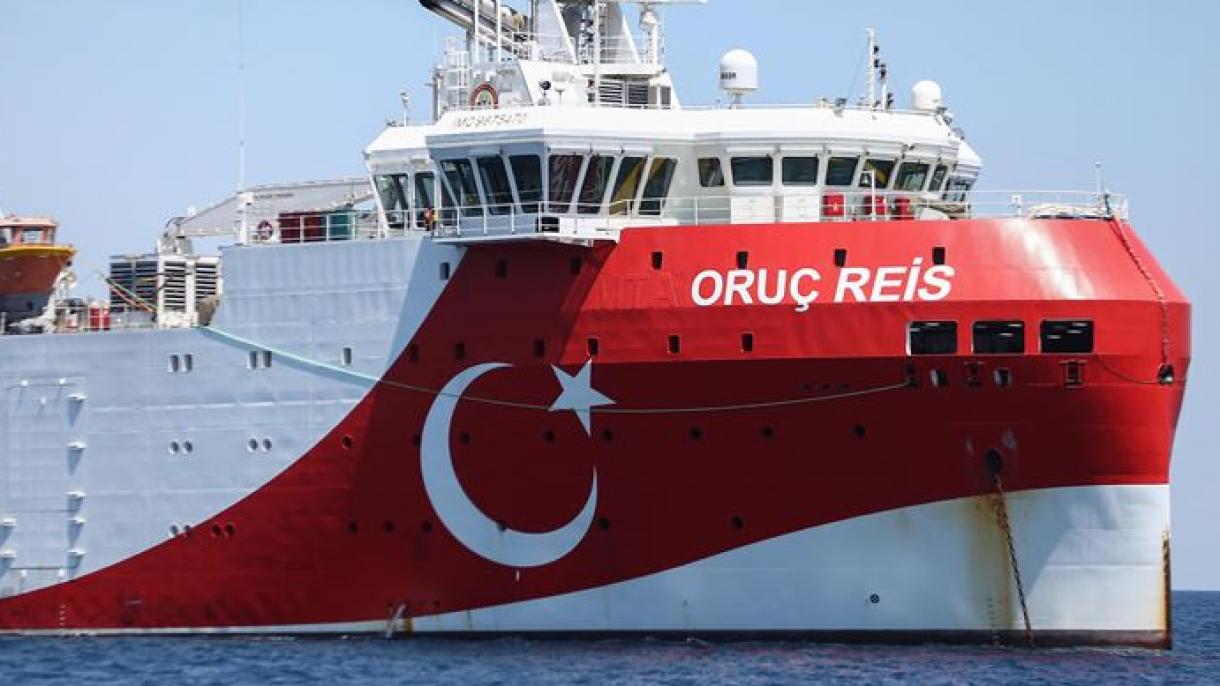 ادامه فعالیت‌های کشتی تحقیقاتی اوروچ رئیس در مدیترانه شرقی