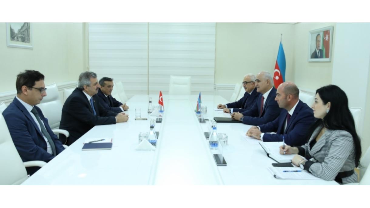 Azərbaycan ilə Türkiyə arasında iqtisadi əməkdaşlığın genişləndirilməsi müzakirə edilib
