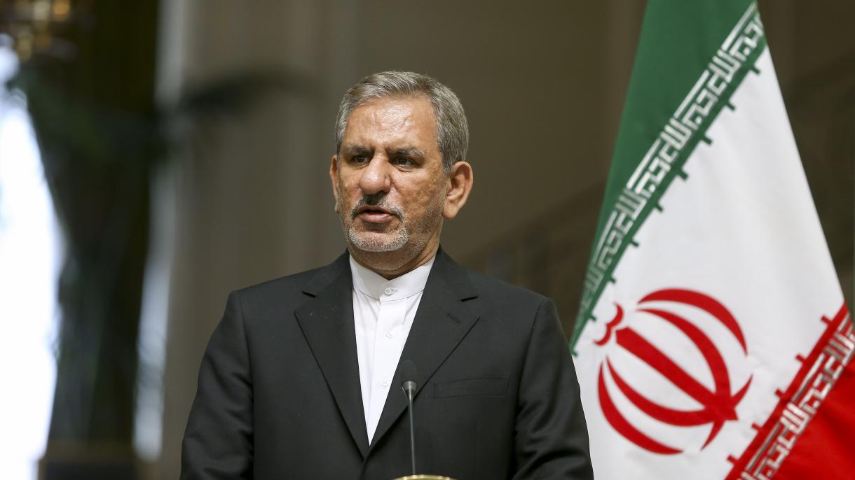 İranın birinci vitse-prezidenti İshaq Cahangiri İraqın dövlət başçısı ilə görüşdü