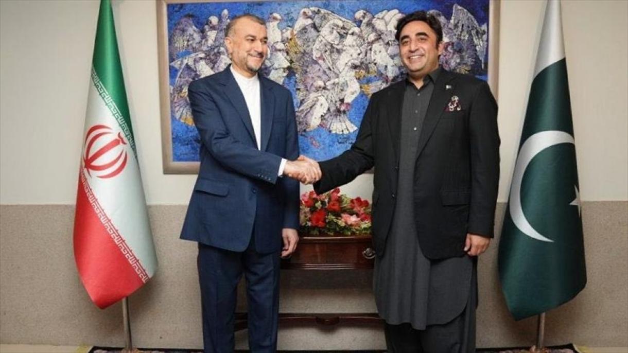 مذاکرات میان وزرای امور خارجه ایران و پاکستان پیرامون مسائل دو جانبه سیاسی، اقتصادی و دفاعی