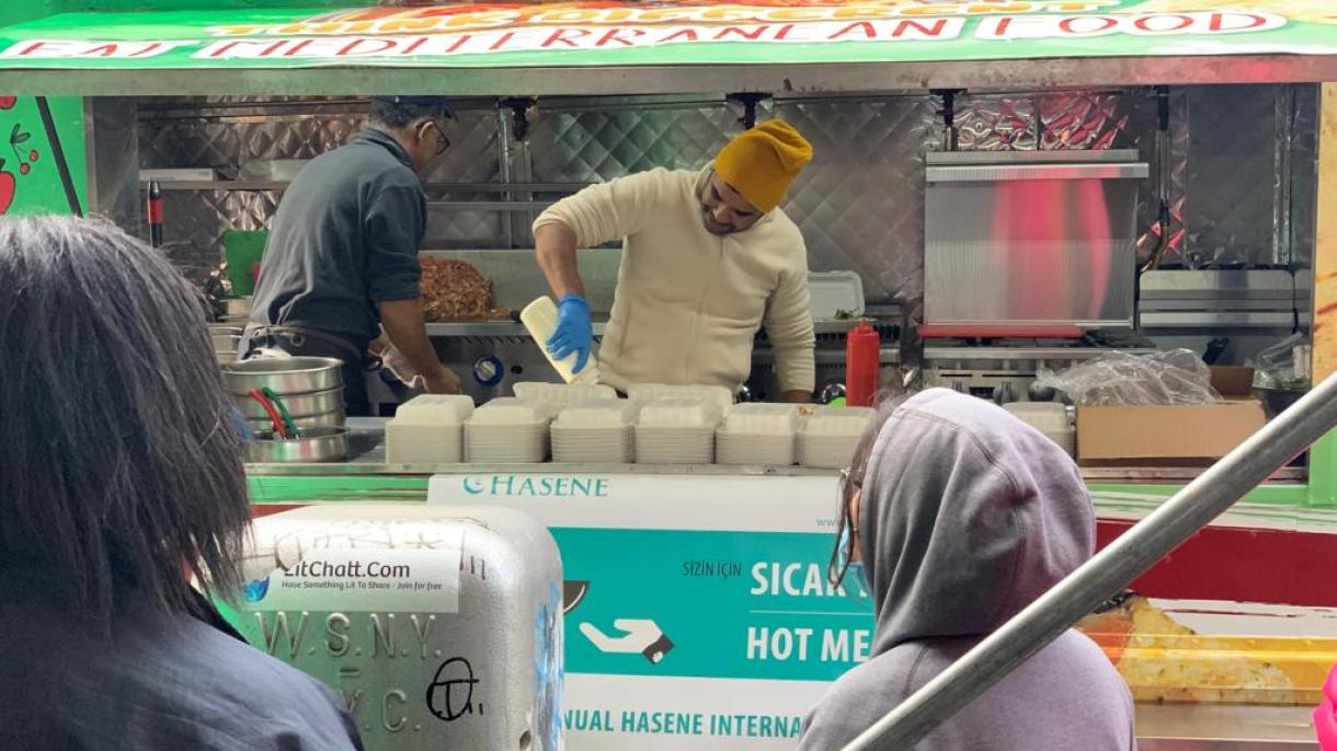 Humanitarna organizacija Hasene dijeli tople obroke u New Yorku