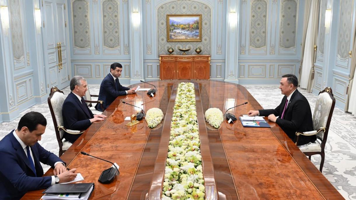 اوزبیکستان جمهوررئیسی تورک دولتلری تشکیلاتی عمومی سکرتری نی قبول قیلدی