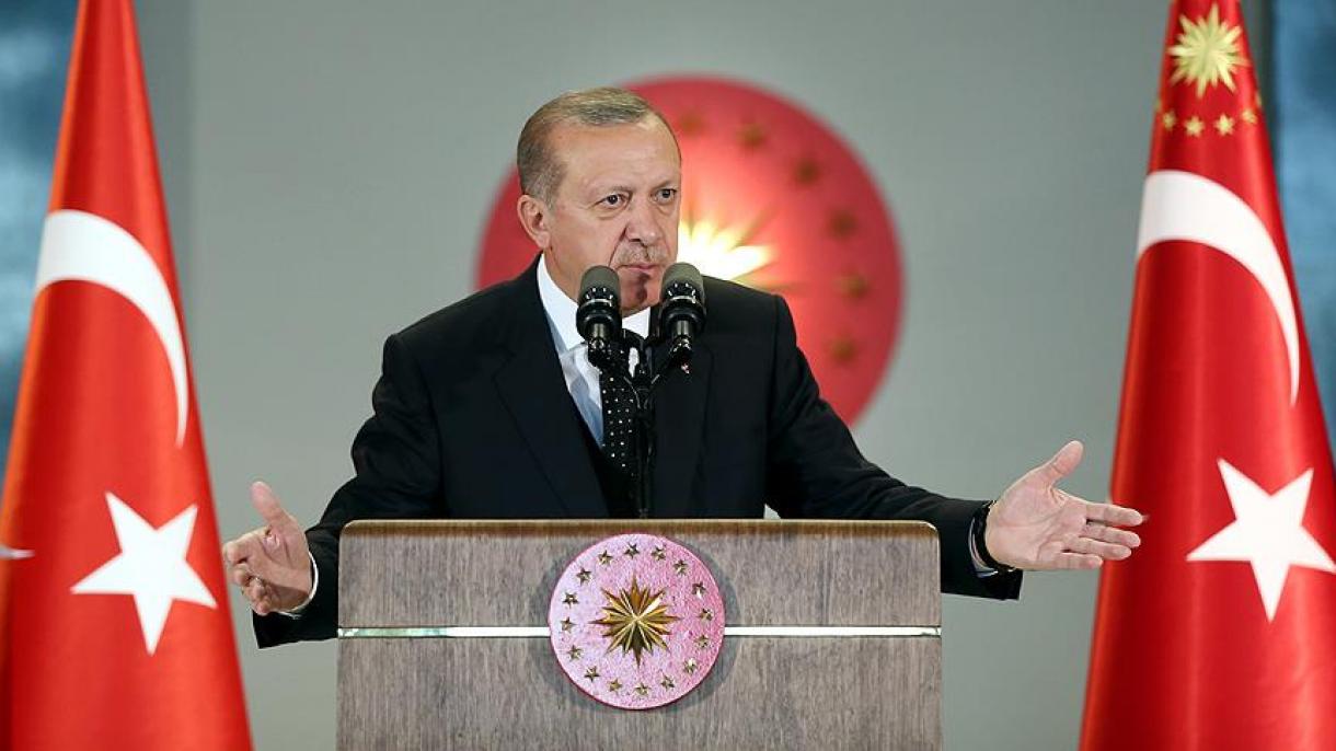 Erdogan 39-njy Arçynlar maslahatynda çykyş etdi