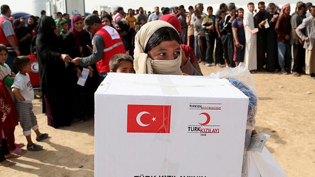 ترکیه دومین کشور ارسال کننده بیشترین کمک های انسانی در جهان