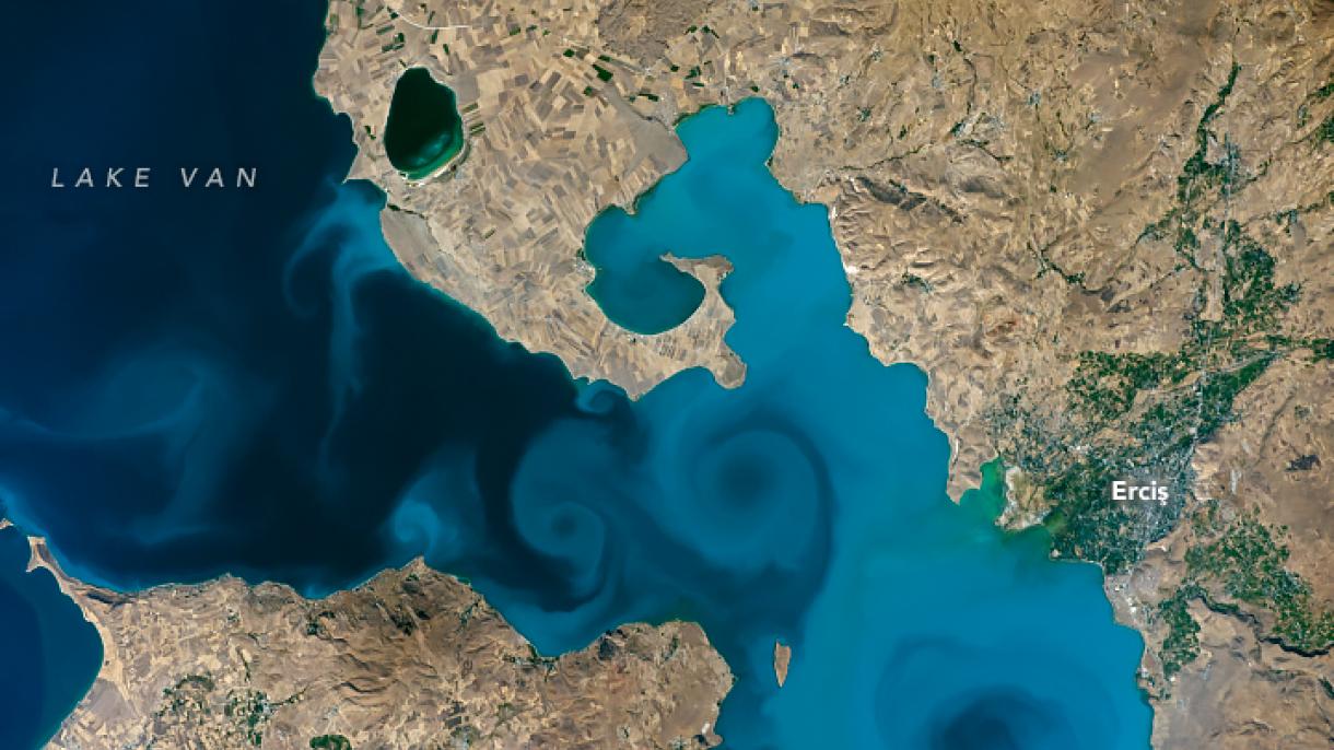 El lago de Van gana el título “Mejor Foto de la Tierra” de la NASA