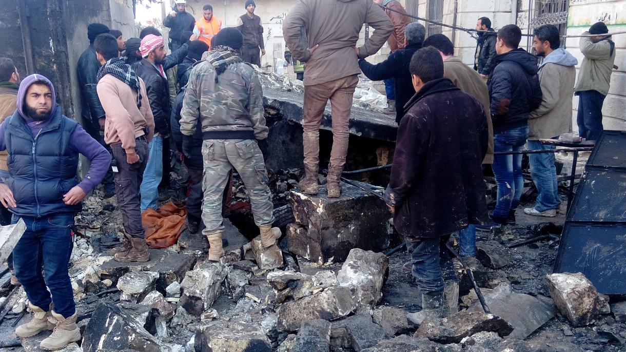 جنگنده های اسد مناطق مسکونی حلب و ادلب را بمباران کردند