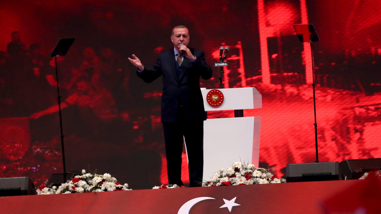 R.T.Әrdoğan: ‘‘Böyük millәtlәrin imtihanı da çәtin olur’’