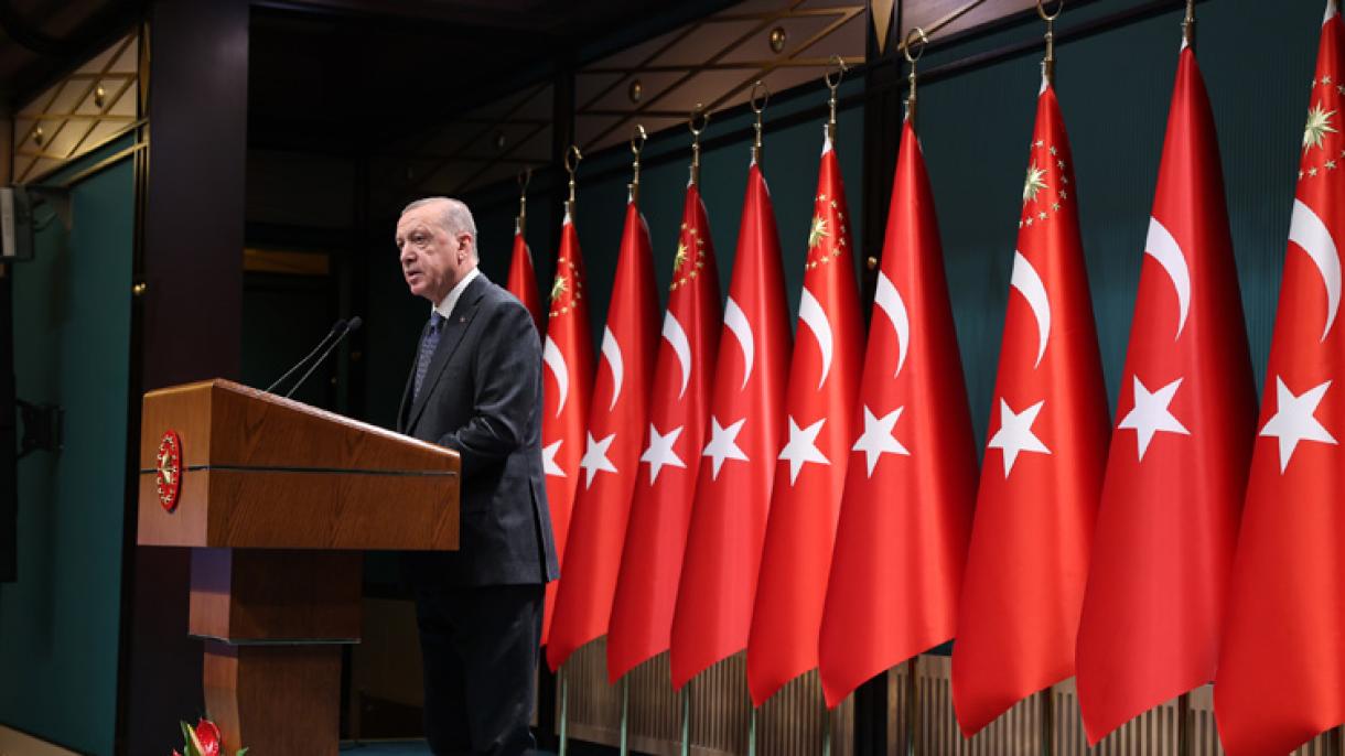 أردوُغان تۆرکیأنینگ گۆن ترتیبی باراسیندا بیانات بردی
