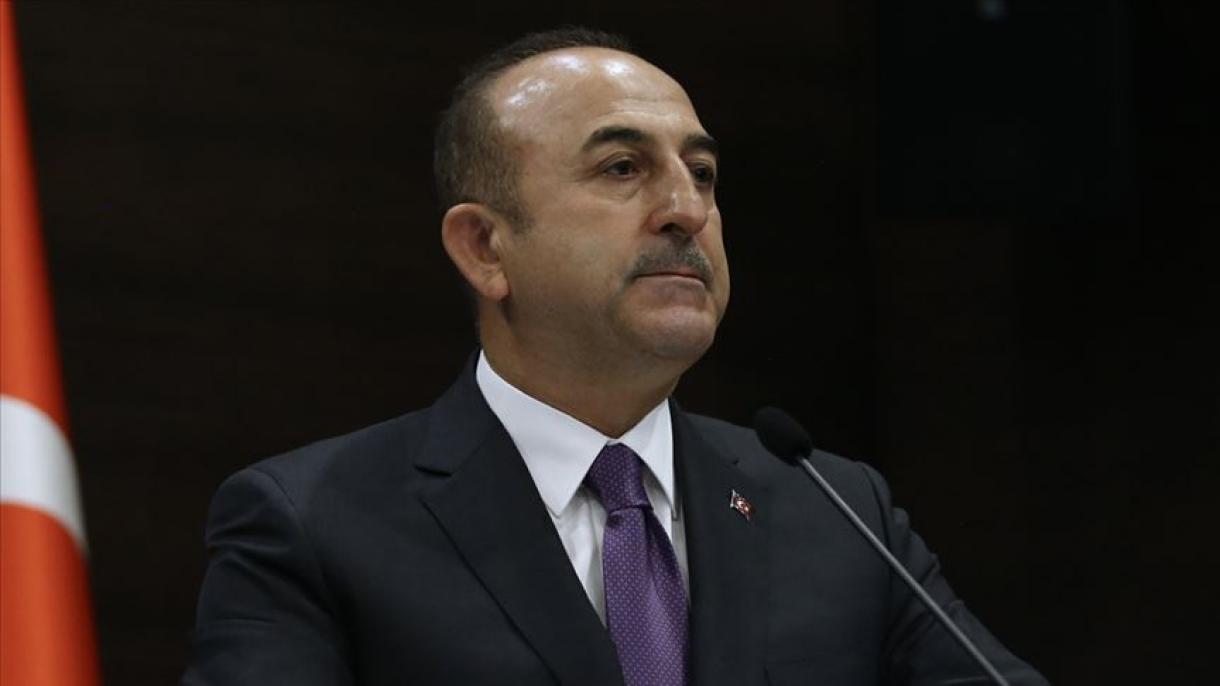 Çavuşoğlu critica fortemente os países árabes sobre a questão do Golã