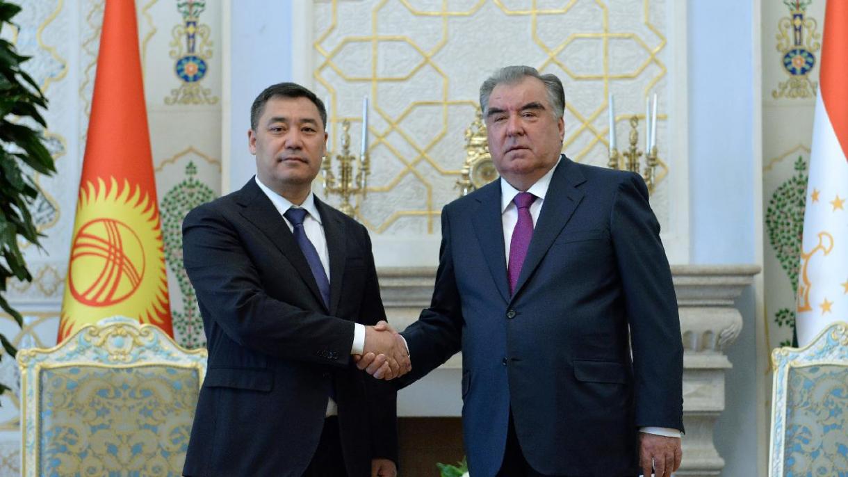دیدار و گفت‌وگوی روسای جمهور قرقیزستان و تاجیکستان