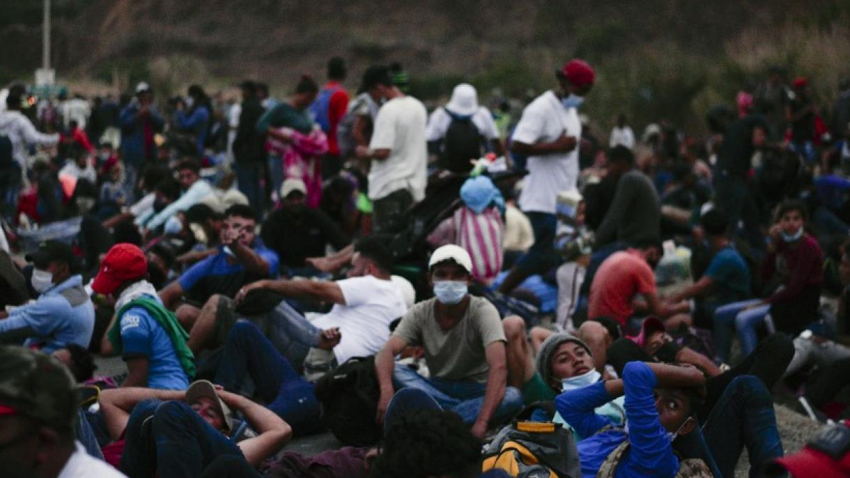 هزاران مهاجر هندوراسی با ارتش گواتمالا درگیر شدند