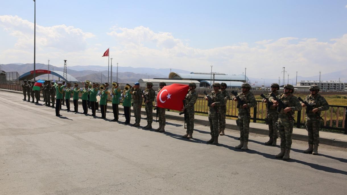 Türkiýe Bilen Azerbaýjan Nahiçewanda Harby Türgenleşik Geçirýär