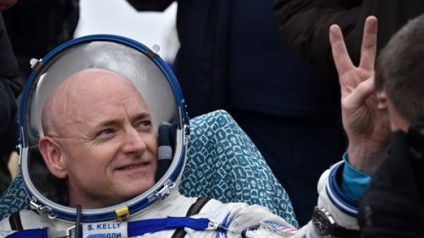 El astronauta Scott Kelly vuelve a la Tierra tras un año en el espacio