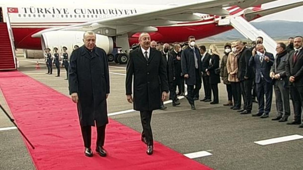 Prezident Erdogan Azerbaýjanda Saparda Bolýar