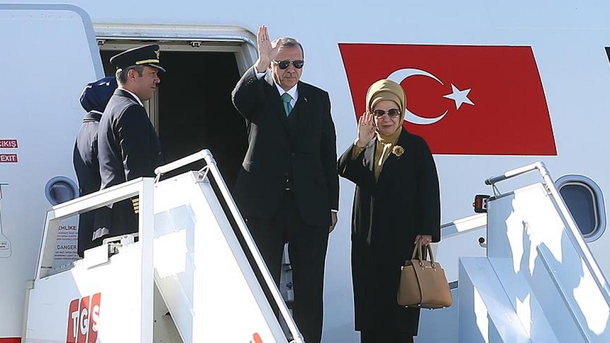 Presidente turco translada-se para a Coreia do Sul