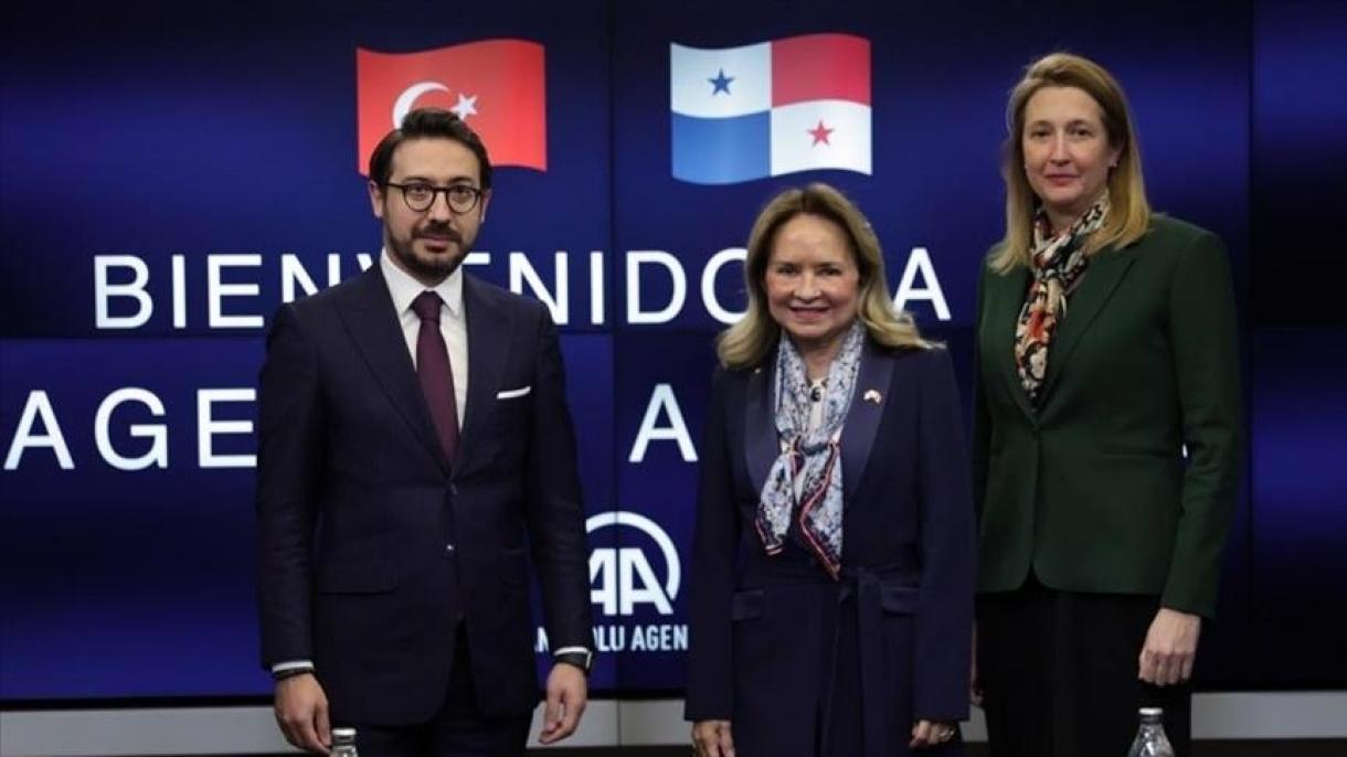 Embajadora de Panamá en Turquía visita la sede de la Agencia Anadolu en Ankara