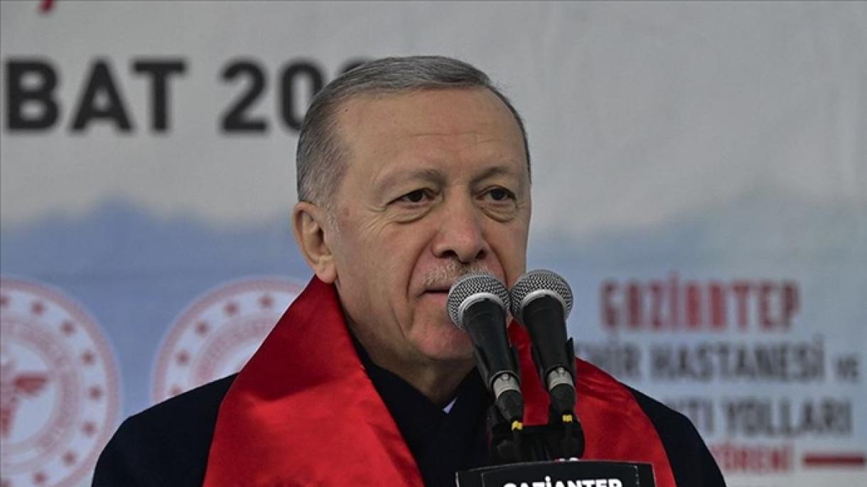 Эрдоган Газиантеп ооруканасынын ачылышын жасады
