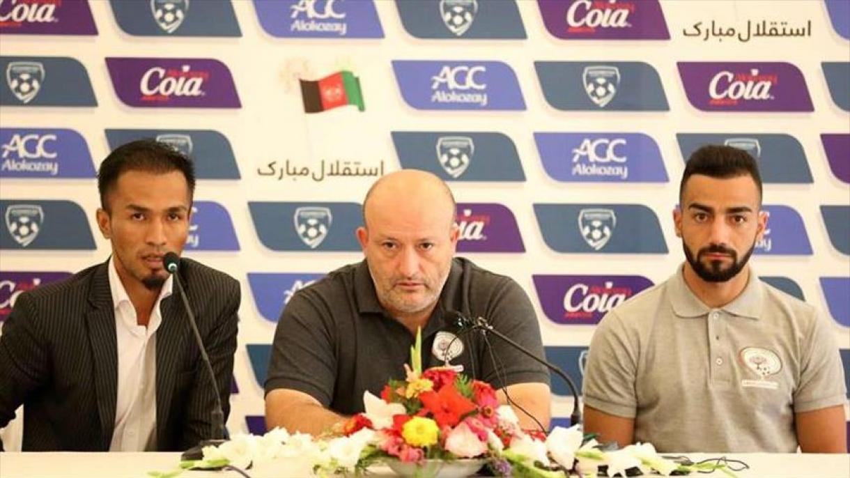 کابل میزبان رقابت دوستانه فوتبال افغانستان و فلسطین