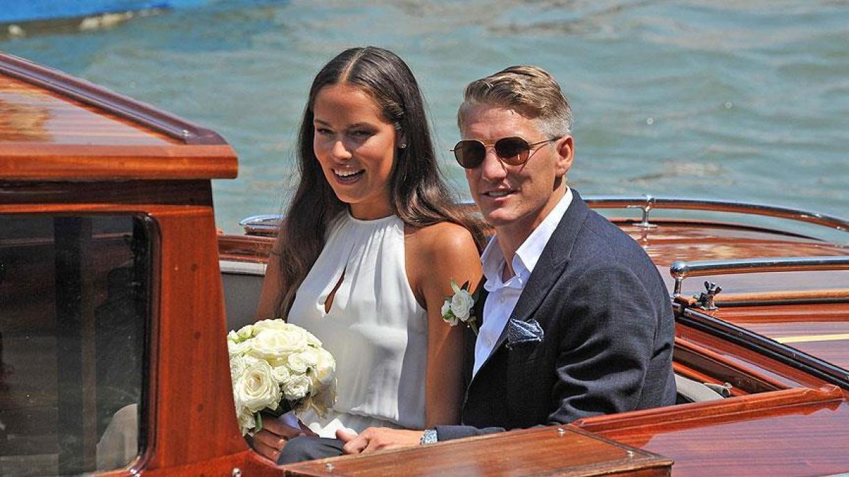 Schweinsteiger și Ana Ivanovic s-au căsătorit la Veneția