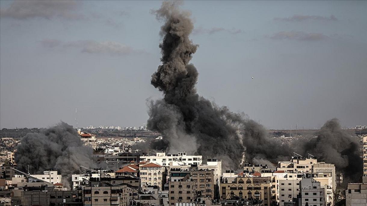 Жертвите на израелските въздушни атаки вече са 212