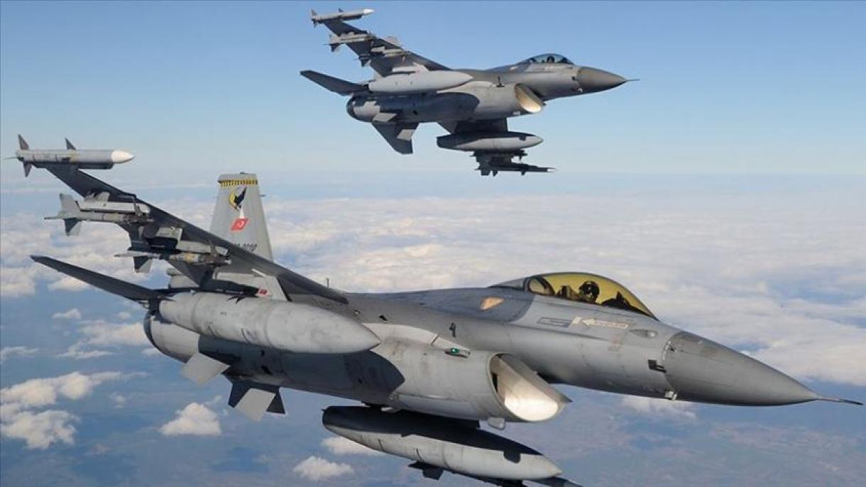 5 تروریست در حملات هوایی نیروهای مسلح ترکیه از قدرت عمل ساقط گردید