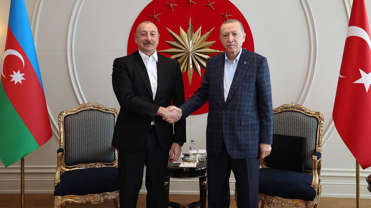 صدر ایردوان کی آذربائیجانی صدر سے ٹیلی فونک بات چیت