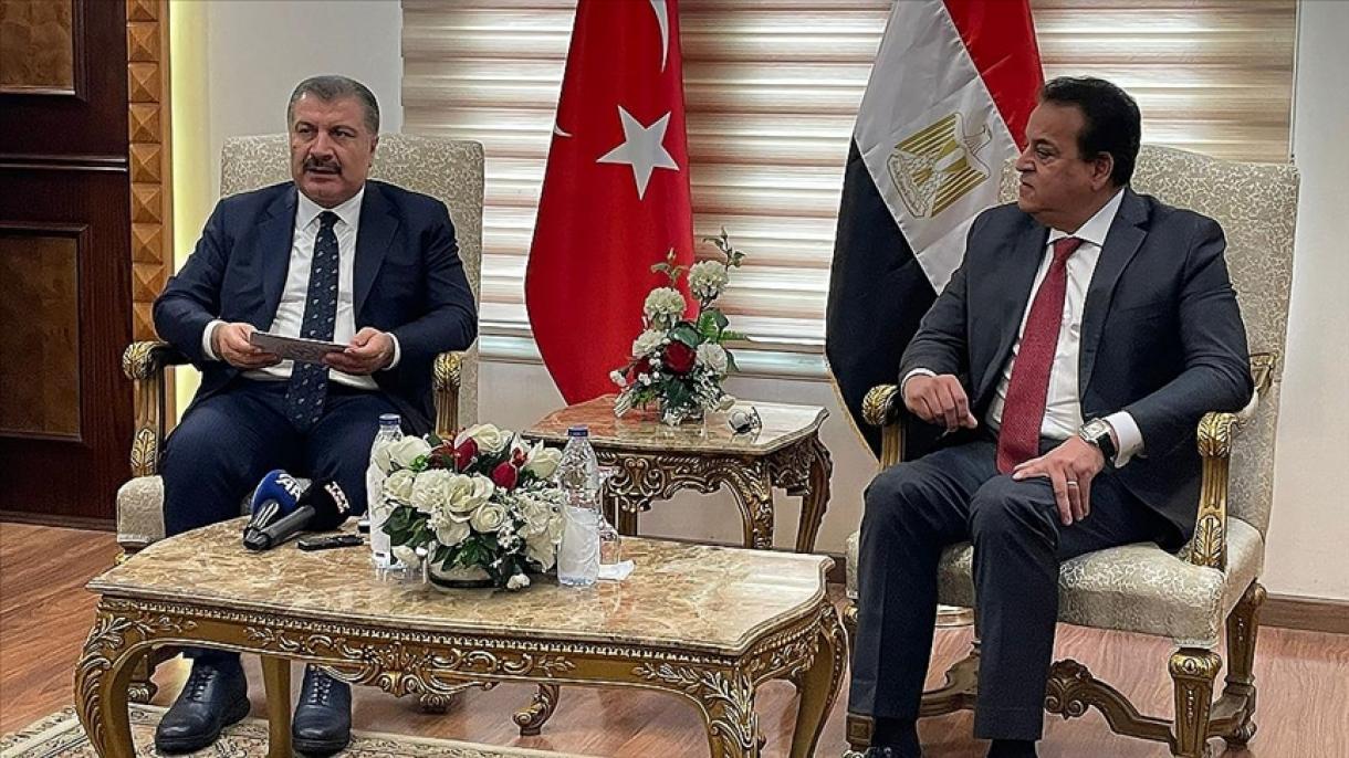 土耳其卫生部长科贾访问埃及