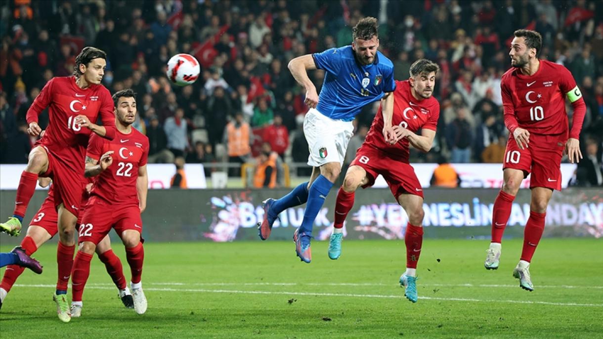 Türkiye perdió por 3-2 ante Italia