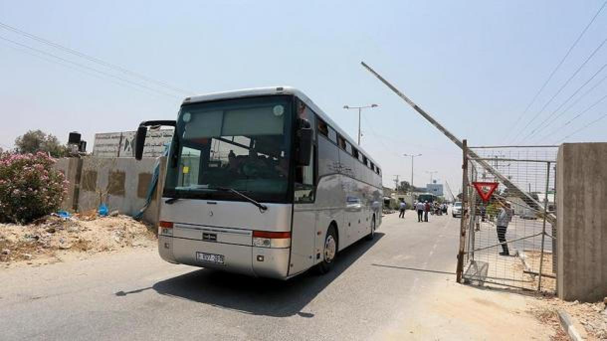 Israel abre a passagem para Gaza através de Beyt Hanim pela primeira vez desde 2007