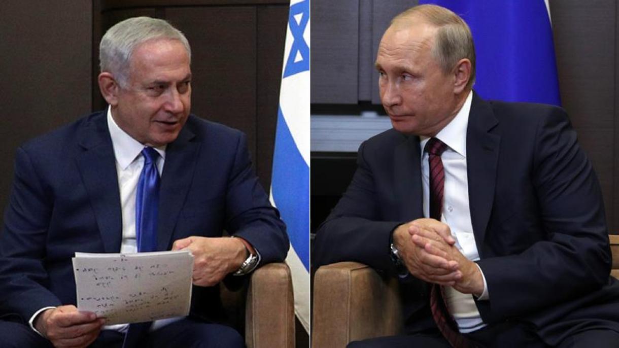 Vladimir Putin vә Benyamin Netanyahu Suriyadakı son vәziyyәti müzakirә ediblәr