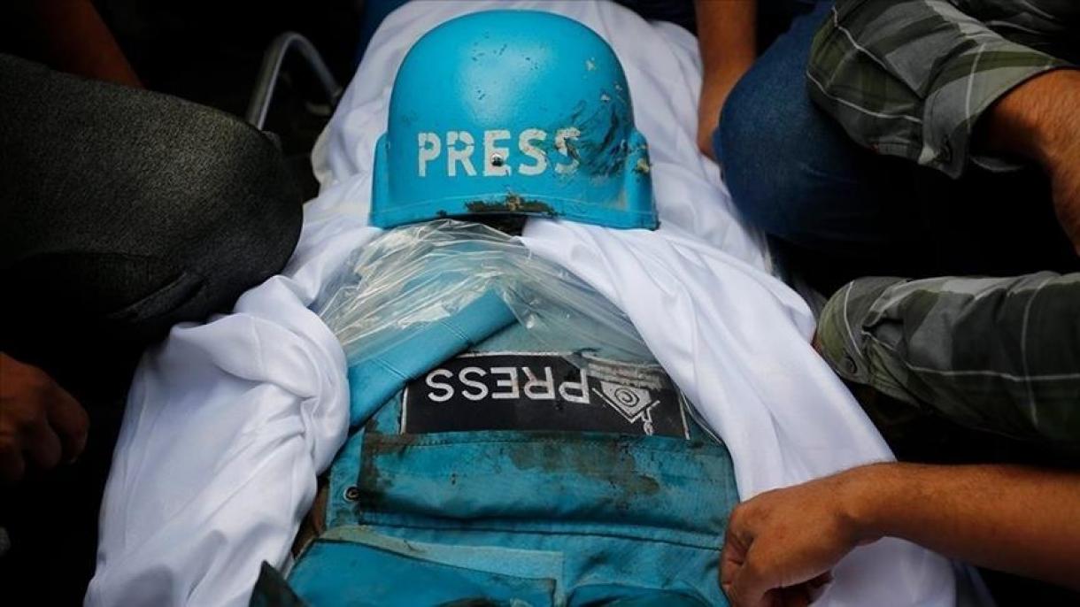 Újabb újságíró esett áldozatul a gázai támadásoknak