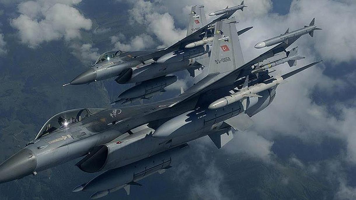 Aviones de caza turcos atacan blancos del DAESH